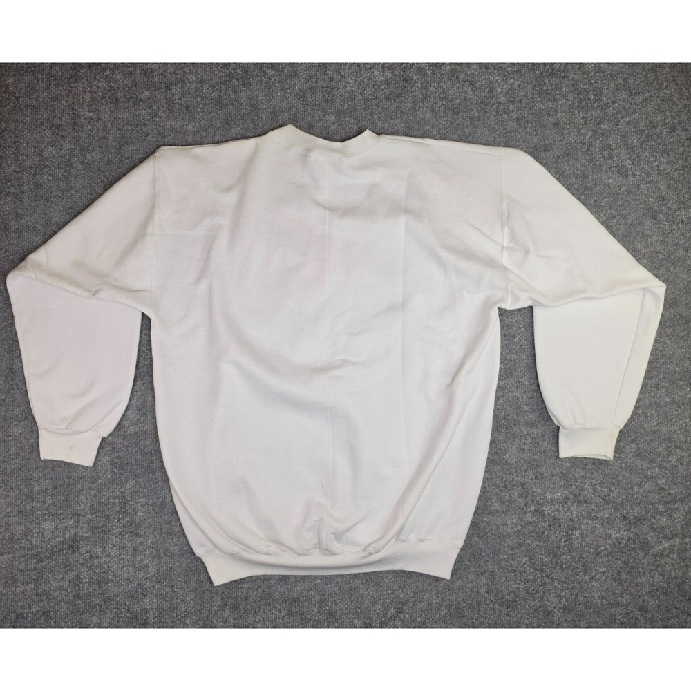 Vintage Mickey Mouse Disney Epcot Center 2000 White Crewneck Sweatshirt Size XL - Picture 8 of 11